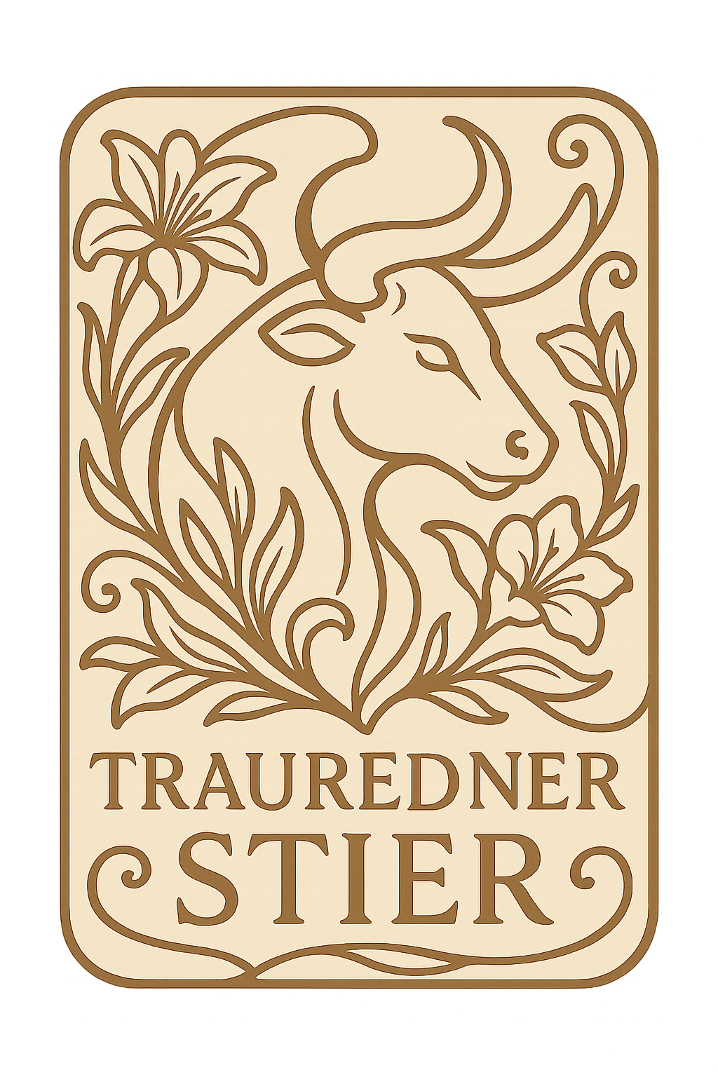 Trauredner Stier Logo